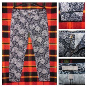 Banana Republic Women's Pants Size 31 Slim Skinny Mid Rise Multi Colors